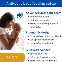 dr. barnard Baby Feeding Bottle - Wide Neck - 250 ml image 4