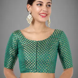 vamika Round Neck Women Blouse image 3