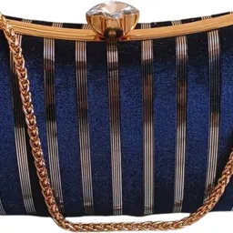 zuhur Party Blue Clutch image 4
