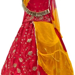 man fashion Embroidered Semi Stitched Rajasthani Poshak-picture-22