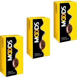 moods CHOCOLATE DOOTED CONDOMS FOR MEN FANTASY TIME 12 PCS x 3 Condom-picture-36