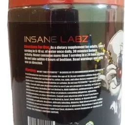 insane labz Psychotic (Fruit Punch) Creatine image 3