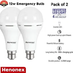 Power Cut Emergency Bulb Set 2 – Auto-On Backup Light Combo 2 hrs Bulb Emergency Light-image-6