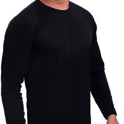 expert choice Pack of 5 Men Solid Round Neck Polyester Multicolor T-Shirt image 3