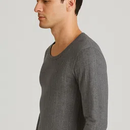 Adam Phillip Full Sleeve Grey Men Top Thermal image 3