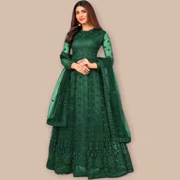houseofcommon Net Stitched Anarkali Gown image 3