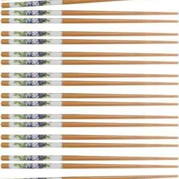 Eating Wooden, Bamboo Japanese, Korean, Vietnamese, Chinese Chopstick-image-0