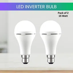 yaroh 15W Rechargeable Emergency Inverter LED Bulb, Upto 4 Hours Battery For HomeQX22 4 hrs Bulb Emergency Light-picture-45