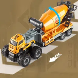 deoxy Pull Back Vehicles Friction Toy with Lights Music 3+ Years Old Kids Boys Girl image 3