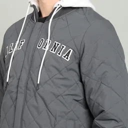fort collins Men Applique Quilted Jacket image 5