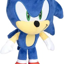 ttp am Sonic The Hedgehog Plush 9-Inch Modern Sonic Collectible Toy - 9 inch image 3