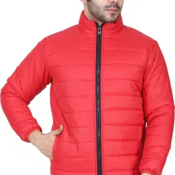 noar Men Solid Puffer Jacket image 4