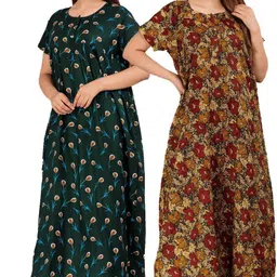 ruishee Pack of 2 Women Nighty-picture-13