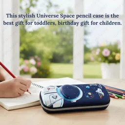 givni mart Universe Space Nature Art Canvas Pencil Box image 5