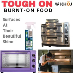 khoj Oven Grill Barbeque Cleaner, HeavyDuty Degreaser for Microwave, Chimney Oil Tawa image 3