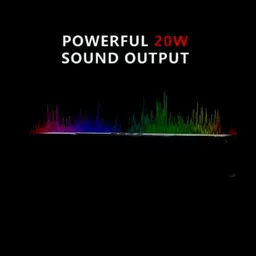 GUGGU ATE_572O_WIRELESS M51 SOUNDBAR BLUETOOTH SPEAKER COMPATIBLE WITH ALL SMARTPHONES 48 W Bluetooth Soundbar image 4