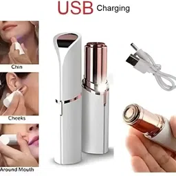 NUVIO Face Hair Remover & Eyebrow Trimmer | Unisex Electric Groomer Grooming Kit 30 min Runtime 1 Length Settings-picture-10