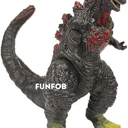 funfob Dinosaur Toys for Kids Height -9CM PVC Dinosaur Action Figures (Blue Dino M) image 1