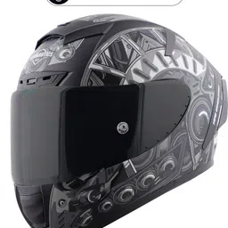 steelbird SA-2 Terminator 2.0 Aerodynamic Full Face Helmet Motorbike Helmet image 3
