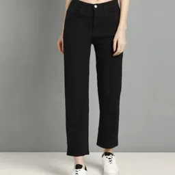 aadvi fashion Women Boot-Leg High Rise Black Jeans-picture-26