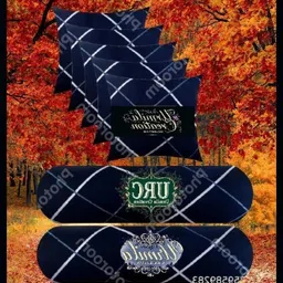 urmila creation Microfibre Bolster Pack of 7 Stripes 5 Cushion 2 Bolster-picture-39