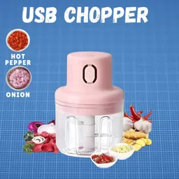 Electric Rechargeable Chopper for Kitchen HRCH12 Electric Vegetable & Fruit Chopper-image-64