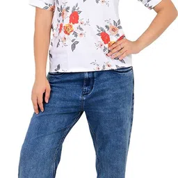 romaan fashion Women Relaxed Fit Fit Printed Casual Shirt image 4