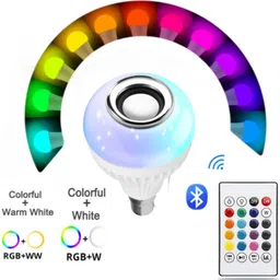 Shifozaa Multicolor Smart LED Music Light Bulb with Bluetooth Remote Controller Smart Bulb image 1