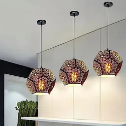 oncare Gold Aluminium Hanging Lantern-picture-36