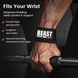 steigen fitness Deadlift Strap Wrist Support image 4