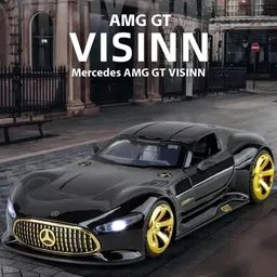 crezor toys 1:32 Scale Mercedes AMG Vision GT Car Die-Cast Toy with Light & Music for Kids image 5