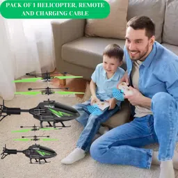 sunzita Flying Helicopter with Remote Control Remote Helicopter Toy for Kids-picture-10