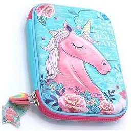 hda group Kids Unicorn Pouches Pencil Cases for Store Pen Pencil Eraser (Big Pouch)-picture-45