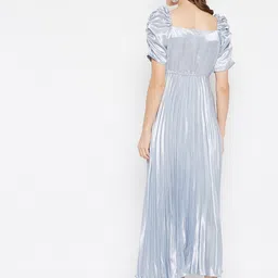 u&f Women Maxi Grey Full Length Dress image 5