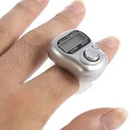 seth sawariya Finger Counter for Pooja Meditation Finger Ring Digital Electronic, Mantra Jaap Digital Tally Counter image 3