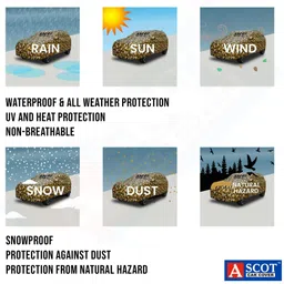 ascot MG Universal For Car Body Cover image 5