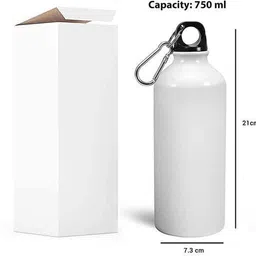 ron brando Ronaldo Printed Stylish Sipper Water Bottle 600 ml Water Bottle image 5