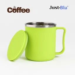 justblu Tea Coffee Edition, Coffee Tea Cups Set, Cup for Gift, Coffee Cup with Lid Stainless Steel, Plastic Coffee Mug-picture-21