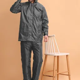 evershine Solid Men Raincoat image 3