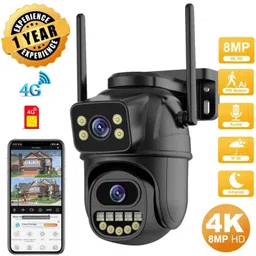 AVOIHS 4G SIM Camera 1080p Dual Lens 360° Dual Screen PTZ IP TwoWay Audio Night Vision Security Camera-image-17
