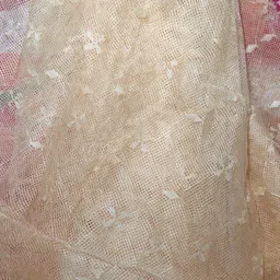 mukta collection Six Stick Baby Mosquito Net Yellow Polyester Washable Infants Mosquito Net image 3