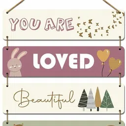 shree sanwariya crafts Playing Learing Alphabat Design Wall Hanging for Home Decor Gift Item-picture-48