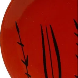 caffeine Ceramic Handmade Red Bamboo 10 inch_NEW PTD106 Dinner Plate-picture-17