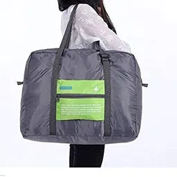 calist CALISTFoldable Happy Flight Travel Luggage Water Resistant Easy Carry Bag - Multi Color image 5