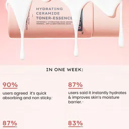 Hyphen Hydrating Ceramide Toner Essence With 5% White Nectar - 100 ml image 3