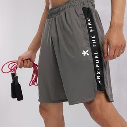 HRX by Hrithik Roshan Men Side Stripe Training Shorts-picture-11