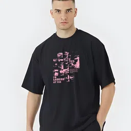 Stitchmeashirt Men Activchill Graphic Printed Round Neck Pure Cotton Relaxed Fit T-shirt-image-54