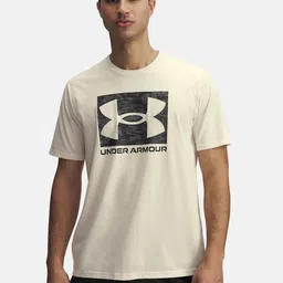 UNDER ARMOUR ABC Camo Boxed Brand Logo Printed Drop-Shoulder Sleeves Loose Fit T-shirt-picture-15