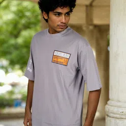 Celio Mumbai Indians Graphic Printed Oversized Cotton T-shirt-picture-20