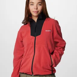 Columbia Sequoia Grove Colourblocked Lightweight Fleece Sporty Jacket-picture-14